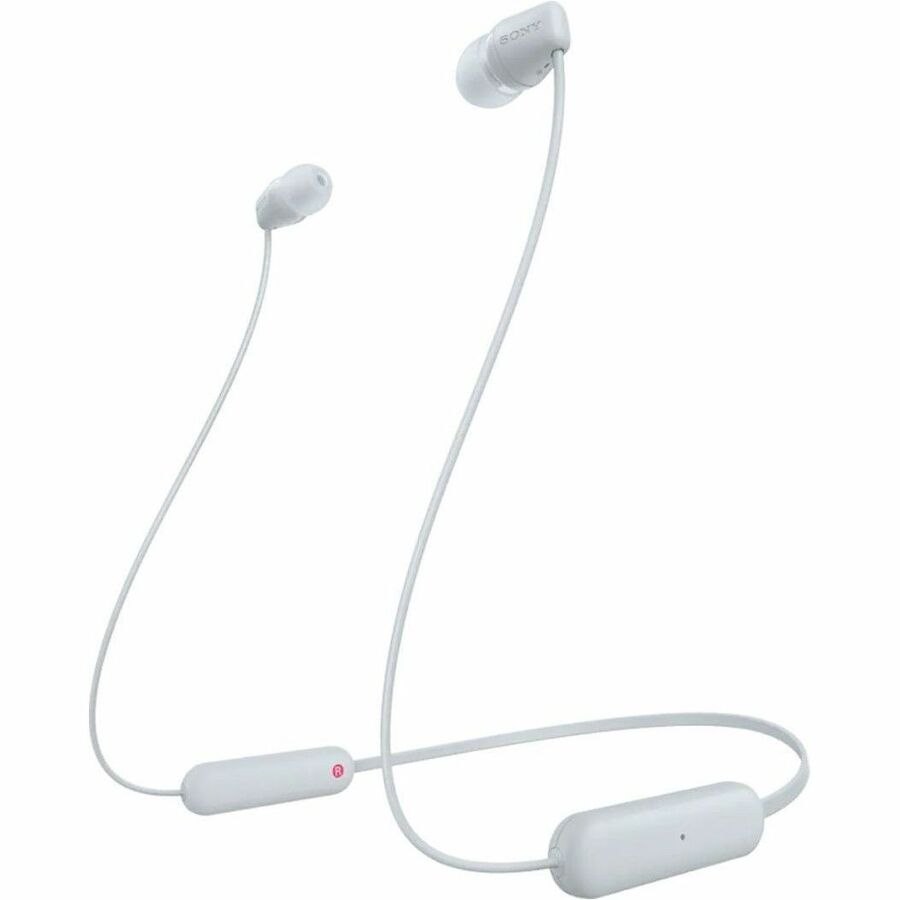 Sony WI-C100 Wireless In-ear Headphones White