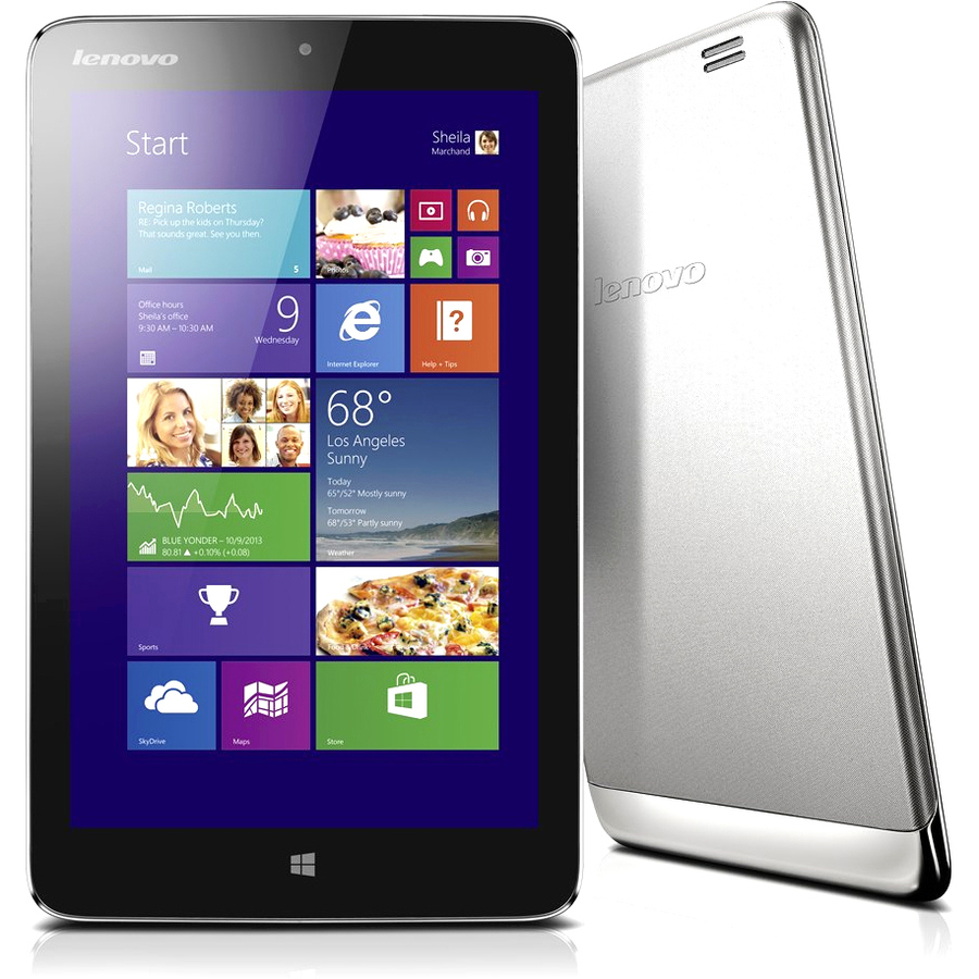 Lenovo IdeaTab Miix 2 Tablet - 8" WXGA - 2 GB - 32 GB Storage - Windows 8.1 - Silver