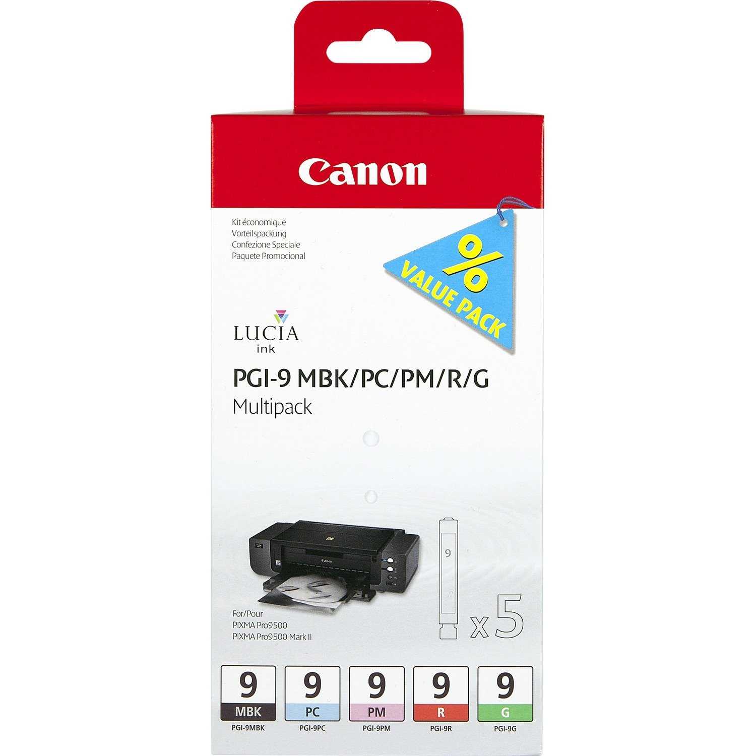 Canon PGI-9 Original Inkjet Ink Cartridge - Photo Black Pack