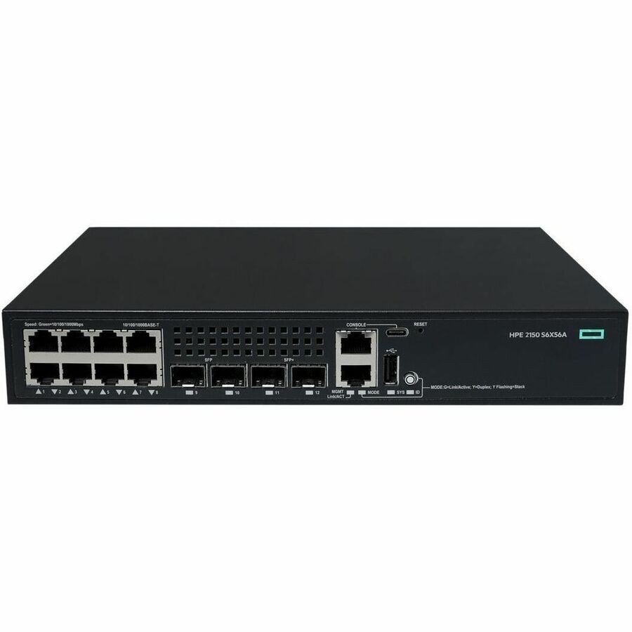 HPE CW 2150 8p 10M/100M/1G 2p SFP 1G 2p SFP+ 1G/10G Switch