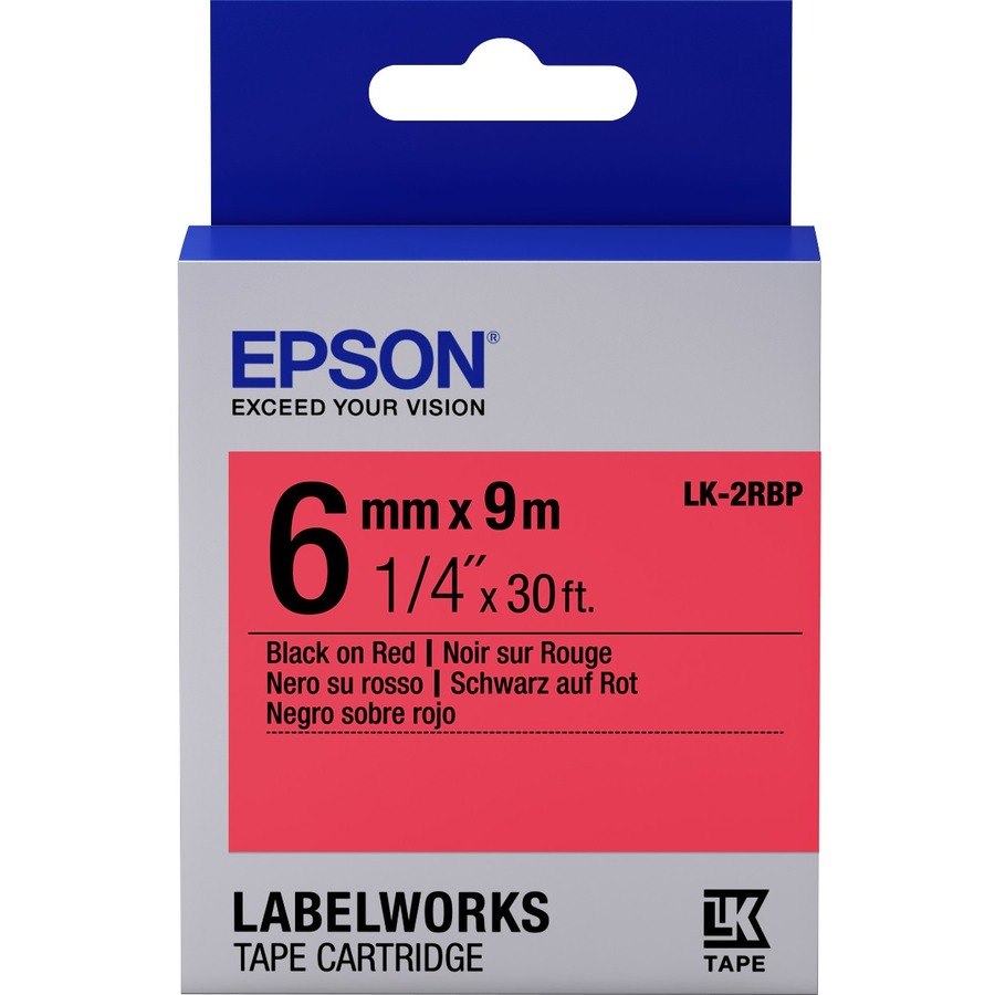 Epson LabelWorks LK-2RBP Label Tape