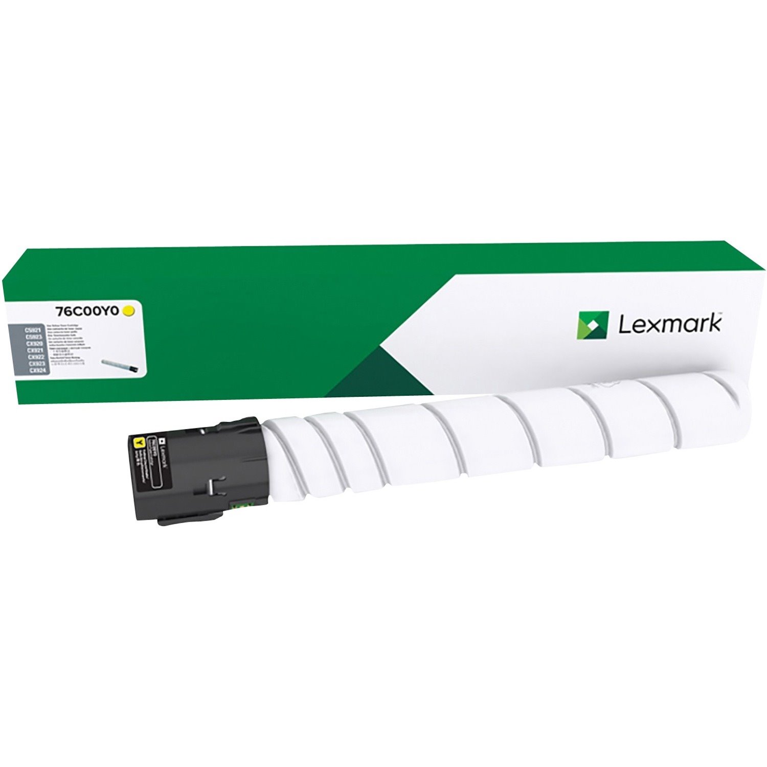 Lexmark Original High Yield Laser Toner Cartridge - Yellow Pack