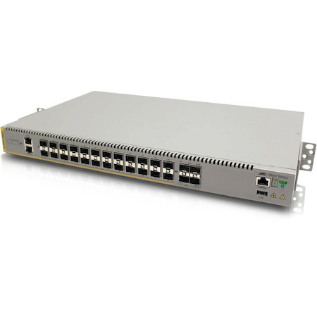 Allied Telesis IE500 AT-IE510-28GSX-80 Manageable Layer 3 Switch - Gigabit Ethernet, 10 Gigabit Ethernet - 1000Base-X, 10GBase-X