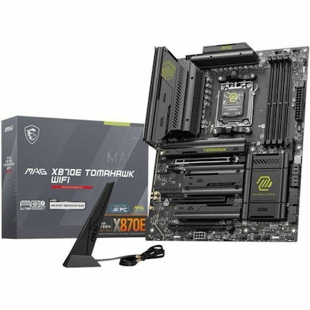MSI MAG X870E TOMAHAWK WIFI Gaming Desktop Motherboard - AMD X870E Chipset - Socket AM5 - ATX
