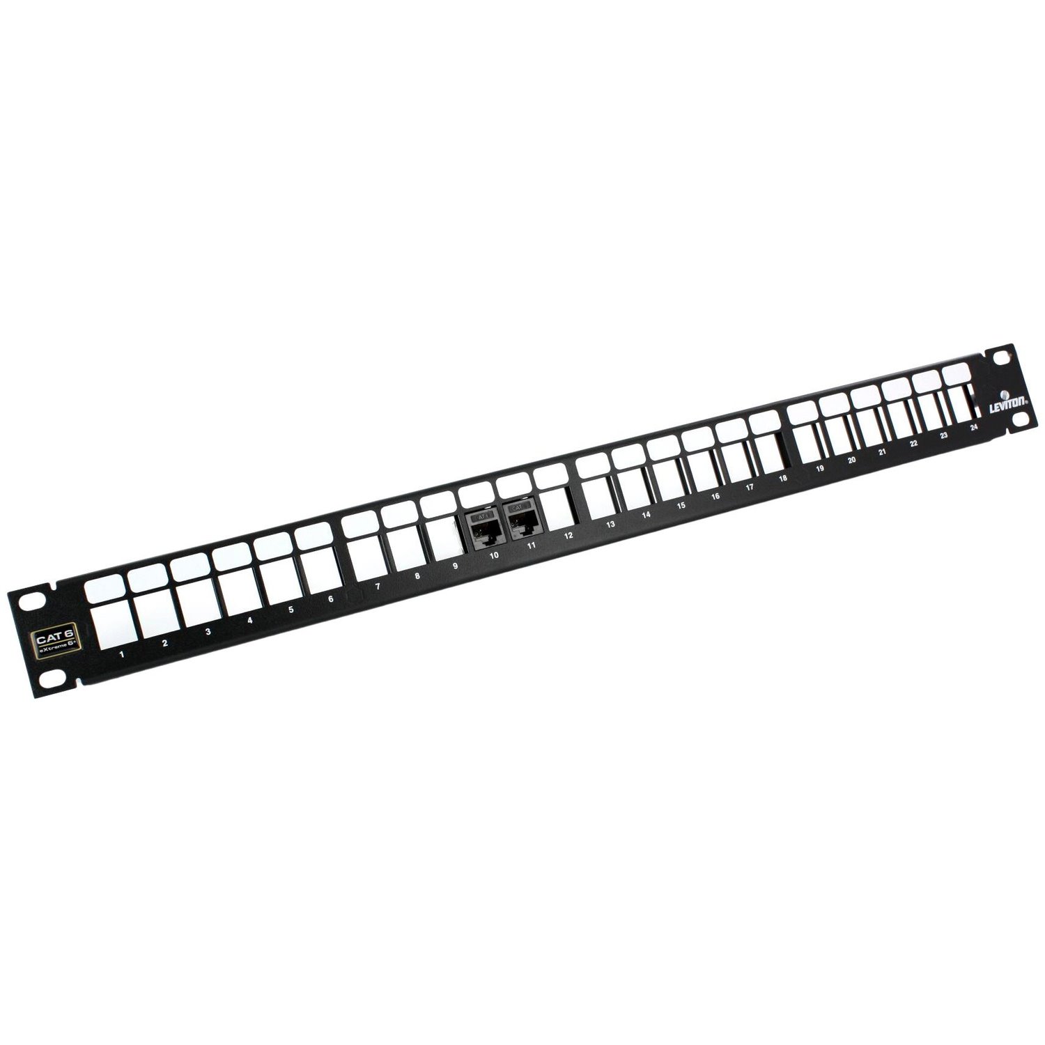 Leviton eXtreme 69270U24 24-Port Cat6 Patch Panel