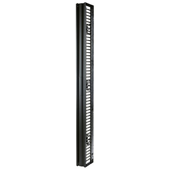 APC (AR8728) VALUELINE, VERT CAB MNGR - 2 & 4 POST RACKS, 96"H X 6"W, SINGLE-SIDED W DOOR