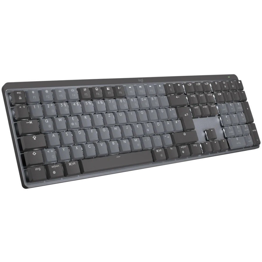 Logitech MX Mechanical Keyboard - Wireless Connectivity - Dutch - QWERTZ Layout - Graphite Grey