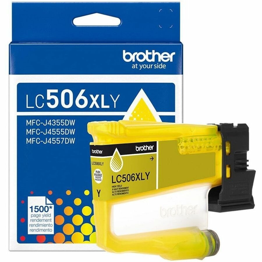 Brother LC506XLY Original High Yield Inkjet Ink Cartridge - Yellow Pack