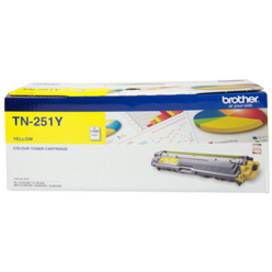 Brother TN251Y Original Laser Toner Cartridge - Yellow Pack