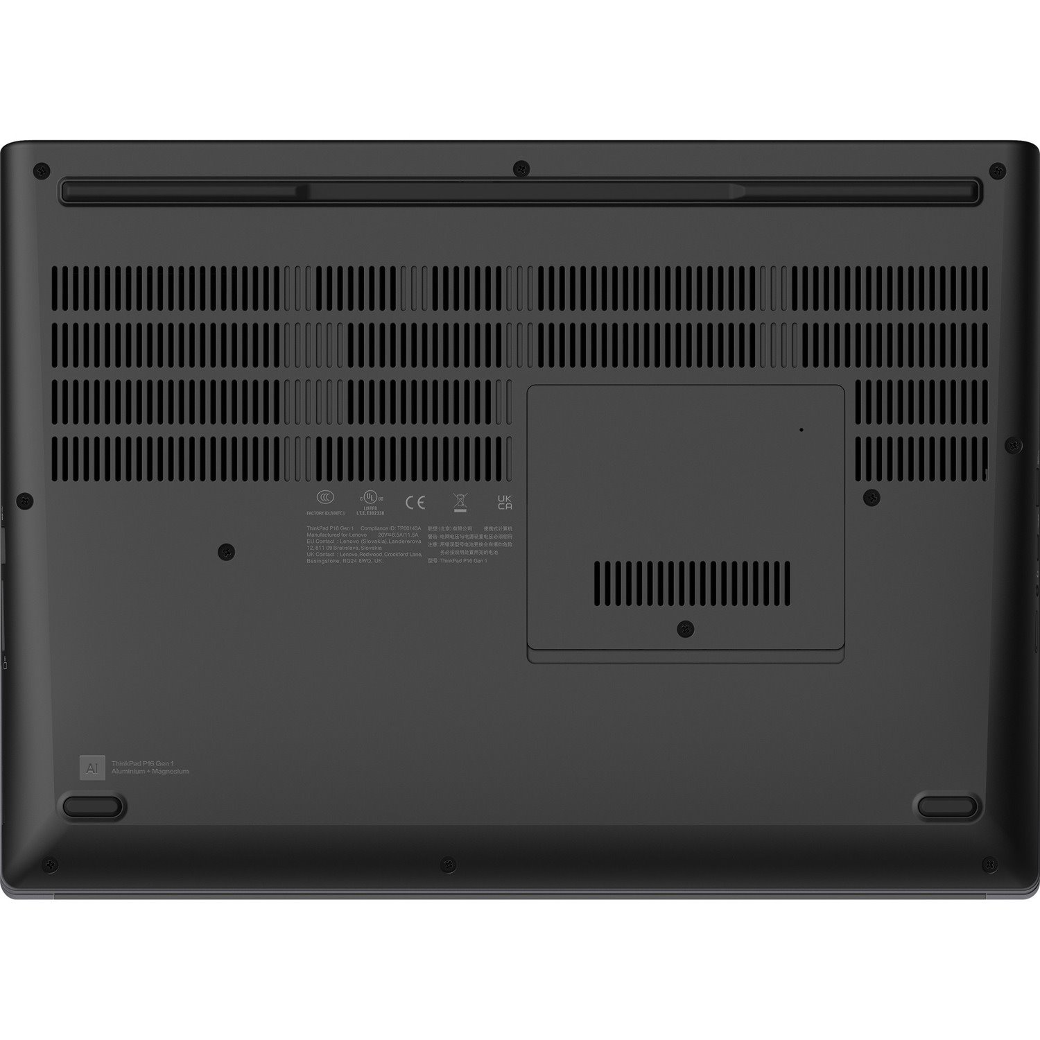 Lenovo ThinkPad P16 G1 21D6003SUK 40.6 cm (16") Mobile Workstation - WQXGA - Intel Core i9 12th Gen i9-12950HX - 32 GB - 1 TB SSD - Storm Grey