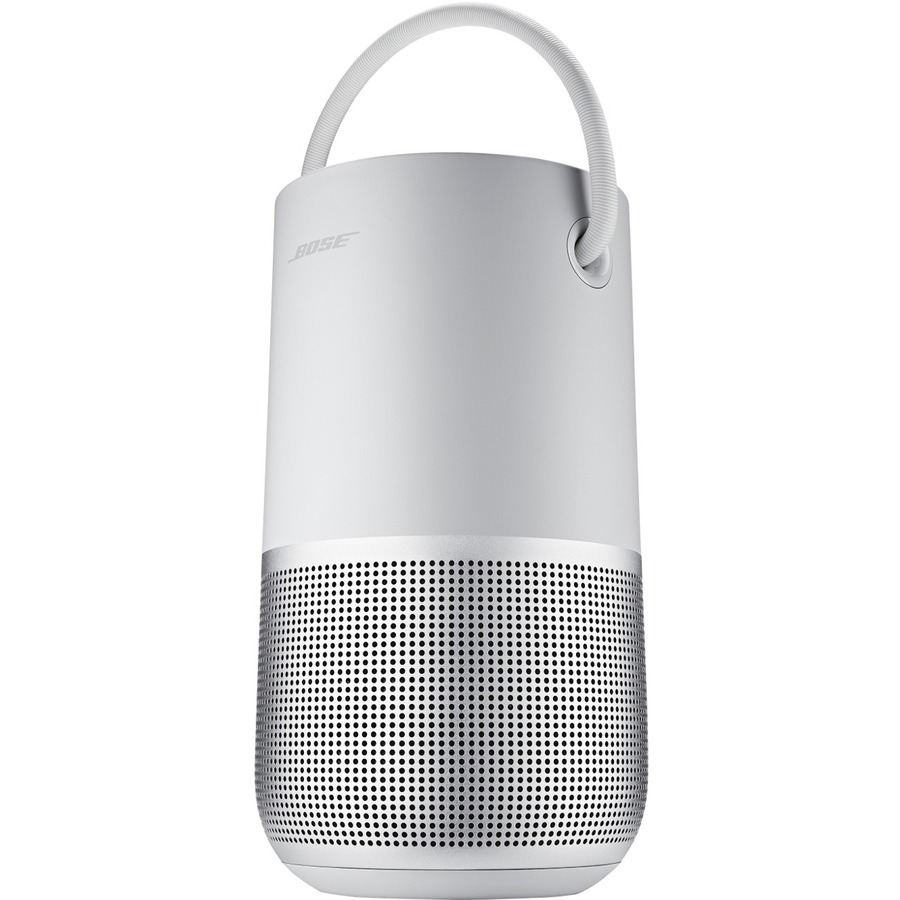 Bose Portable Bluetooth Smart Speaker - Google Assistant, Alexa Supported - Silver