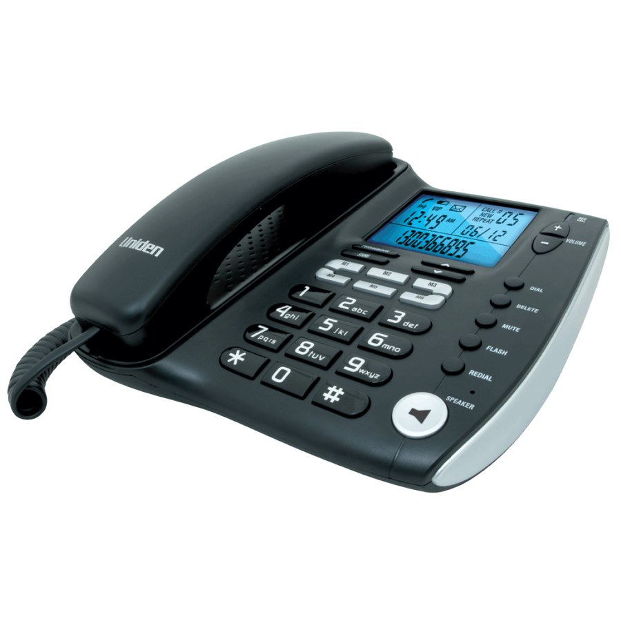 Uniden FP 1200 Standard Phone - Black