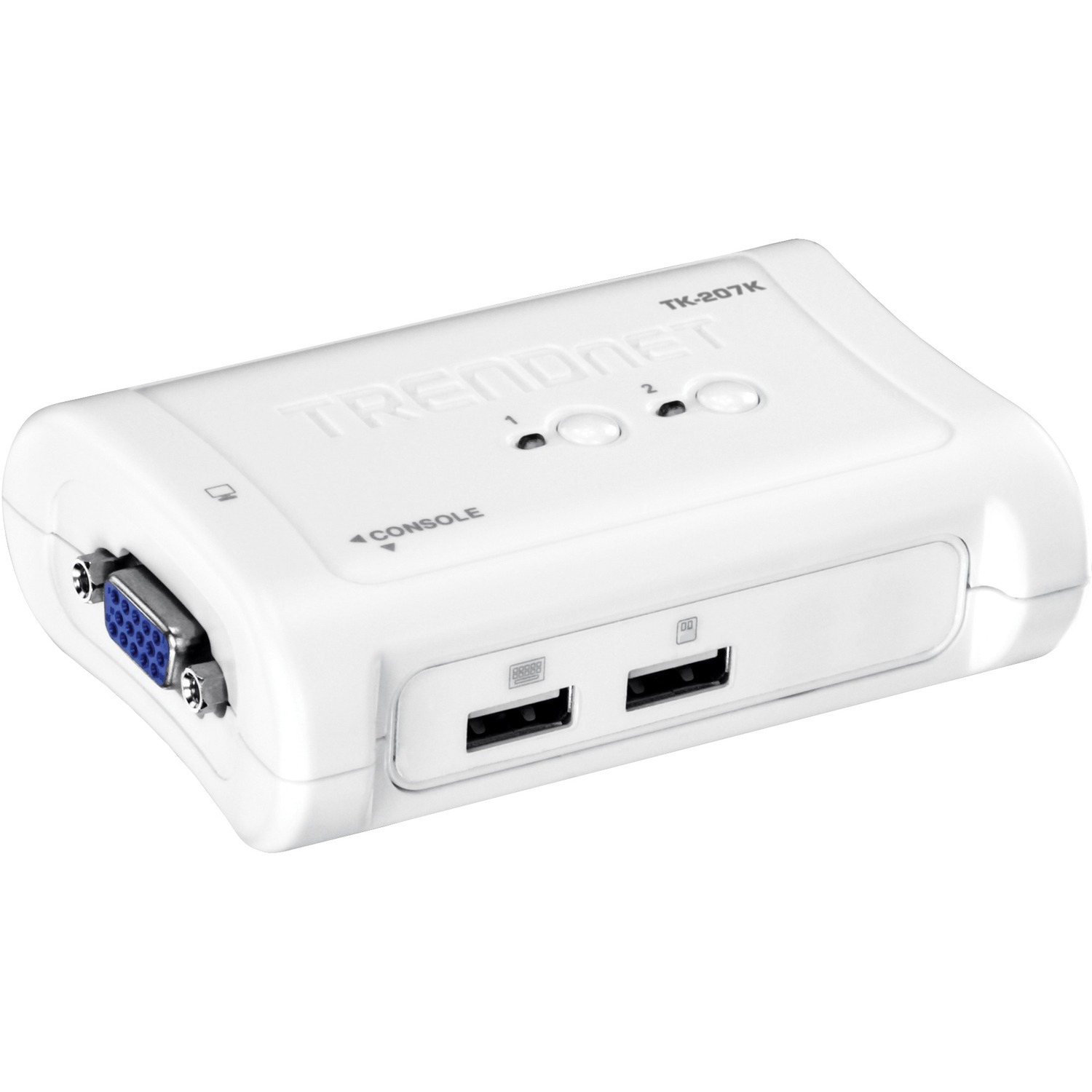 Trendnet TK-207K KVM Switch 2-Port Usb Kit
