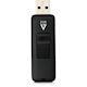 V7 VF22GAR-3N2GB USB 2.0 Flash Drive - With Retractable USB connector
