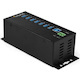 StarTech.com 7 Port USB Hub w/ Power Adapter, Metal Industrial USB 3.0 Data Hub, Din Rail, Wall & Desk Mountable USB 5Gbps Hub, TAA