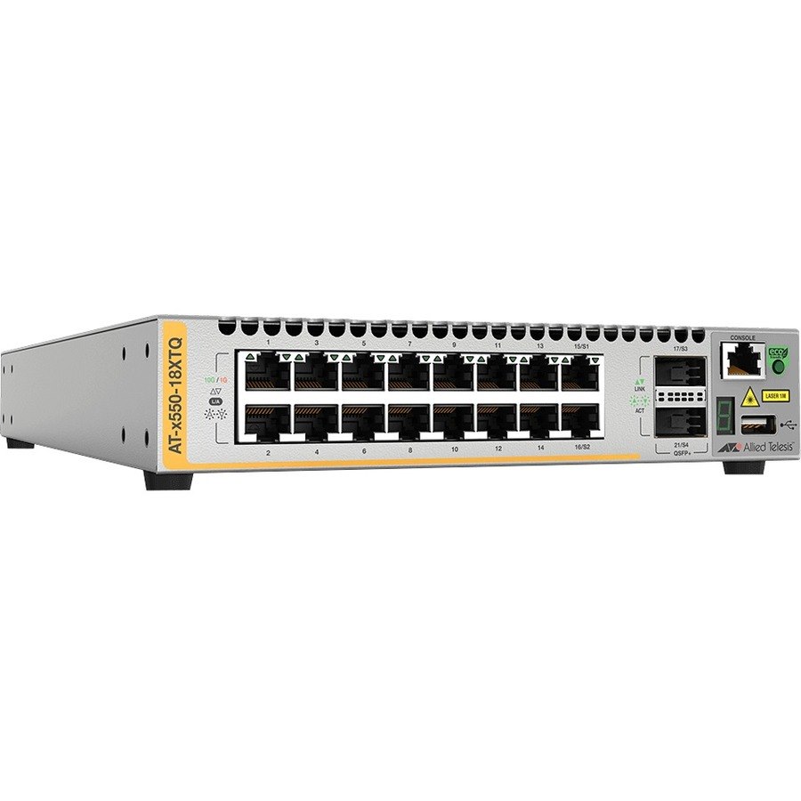 Allied Telesis x550 x550-18XTQ 16 Ports Manageable Layer 3 Switch