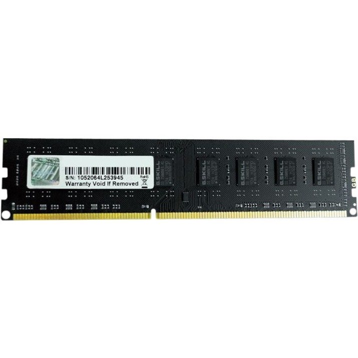 G.SKILL Value F3-1333C9S-4GNS RAM Module - 4 GB (1 x 4GB) - DDR3-1333/PC3-10600 DDR3 SDRAM - 1333 MHz - CL9 - 1.50 V