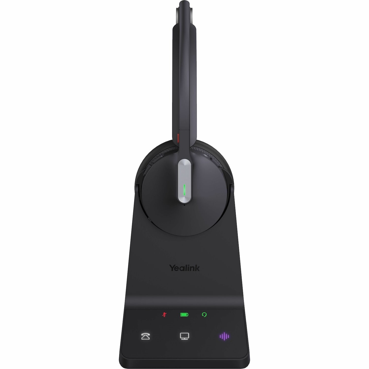 Yealink WH64 Wireless Over-the-head Mono Headset - Black