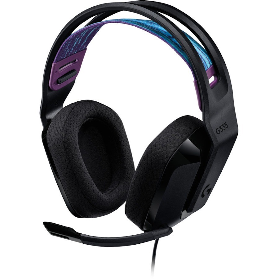 (LS) Logitech G335 Wired GAMING HEADSET Black