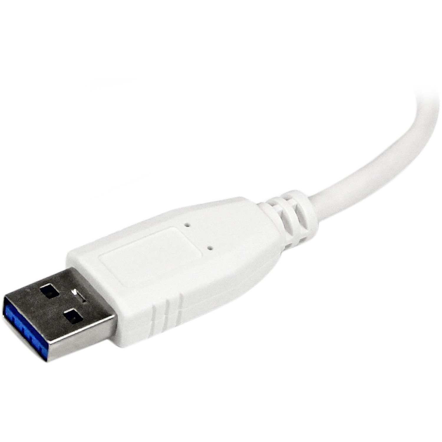 StarTech.com Portable 4 Port SuperSpeed Mini USB 3.0 Hub - 5Gbps - White