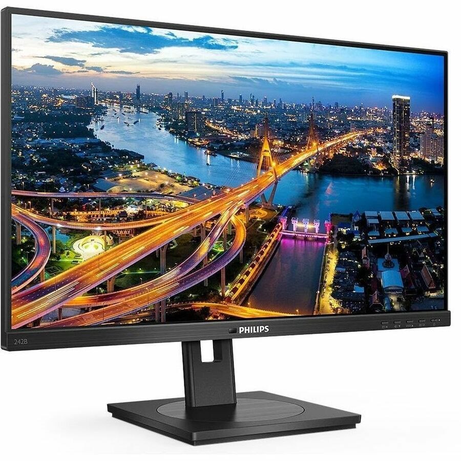 Philips B-Line 242B1 24" Class Full HD LED Monitor - 16:9 - Textured Black