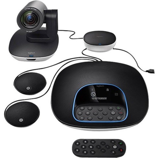 Logitech GROUP Video Conferencing System Plus Expansion Mics