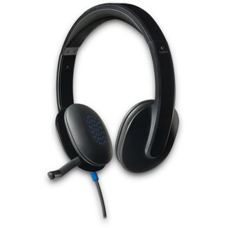 LOGITECH H540 WIRED USB STEREOHEADSET, NOISE CANCELLING MIC , 2 YR WTY
