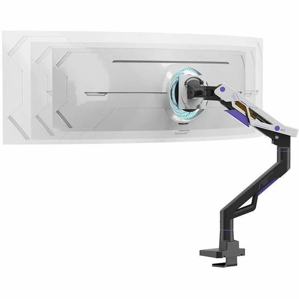 Neomounts ACE gaming Mounting Arm for Monitor, Curved Screen Display - Black