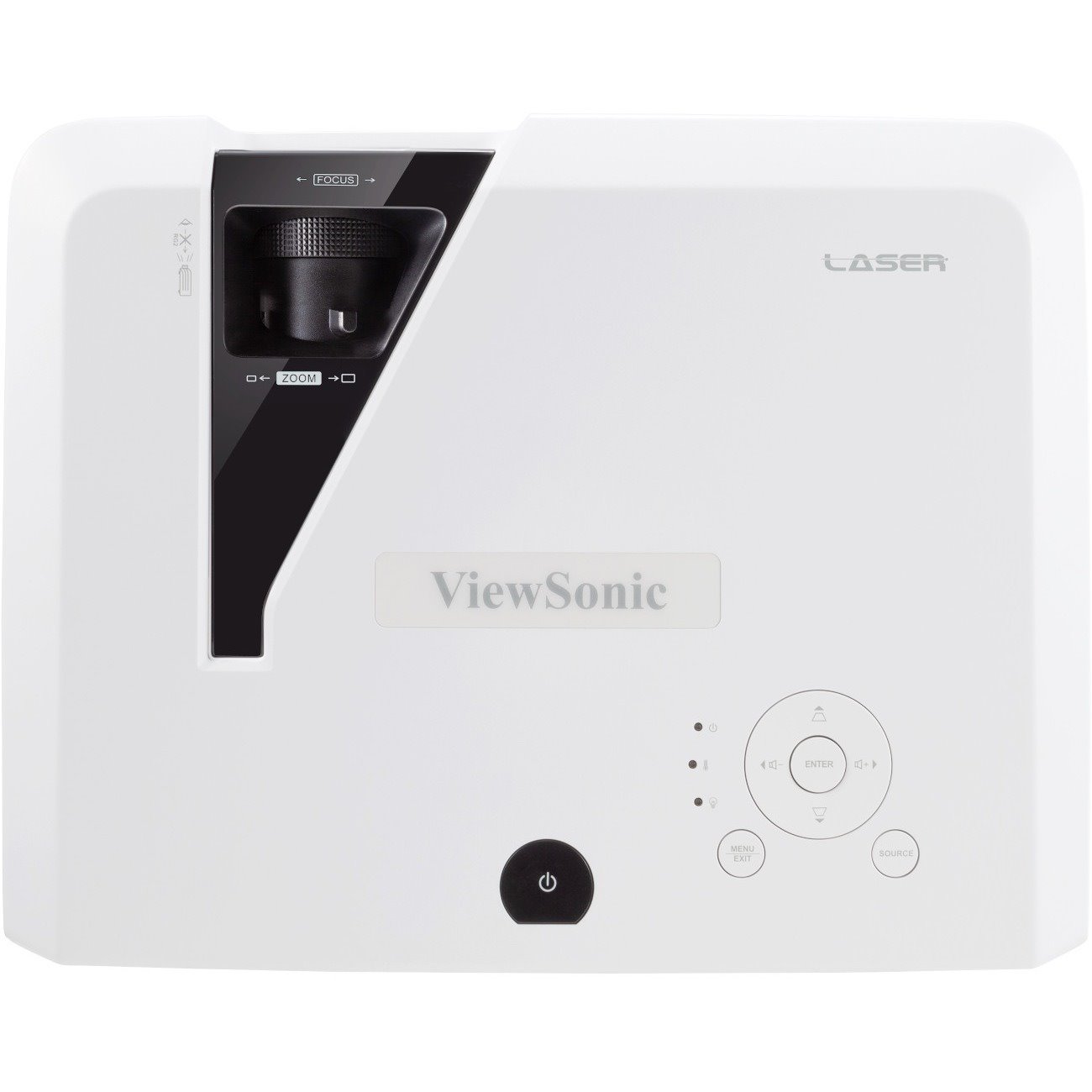 ViewSonic LS751HD - 5000 Lumens 1080p Laser Lamp Free Projector 1.6x Optical Zoom, H/V Keystone, 4 Corner Adjustment