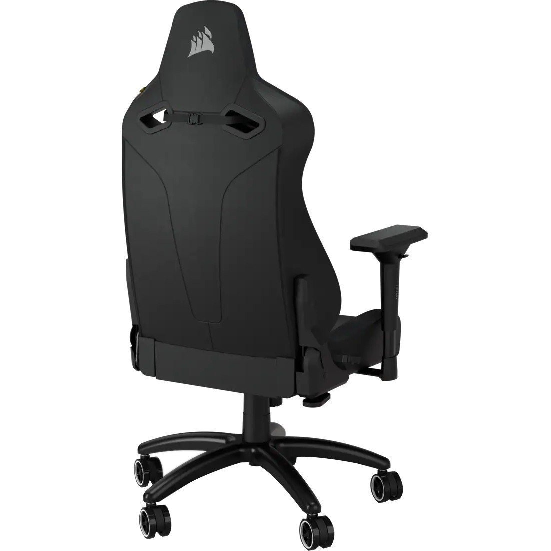 Corsair TC200 Gaming Chair - Plush Leatherette - Black/Black