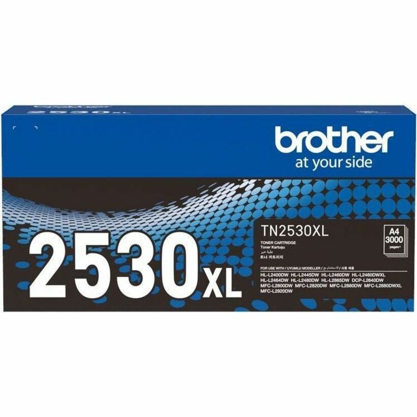 Brother TN2530XL Original High Yield Laser Toner Cartridge - Black Pack