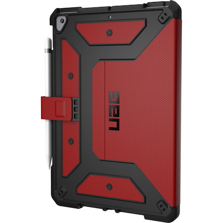 Urban Armor Gear Metropolis Series iPad 10.2" (9th Gen, 2021) Case - Magma