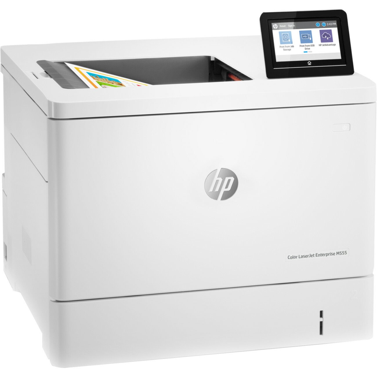 HP LaserJet Enterprise M555 M555dn Desktop Laser Printer - Color