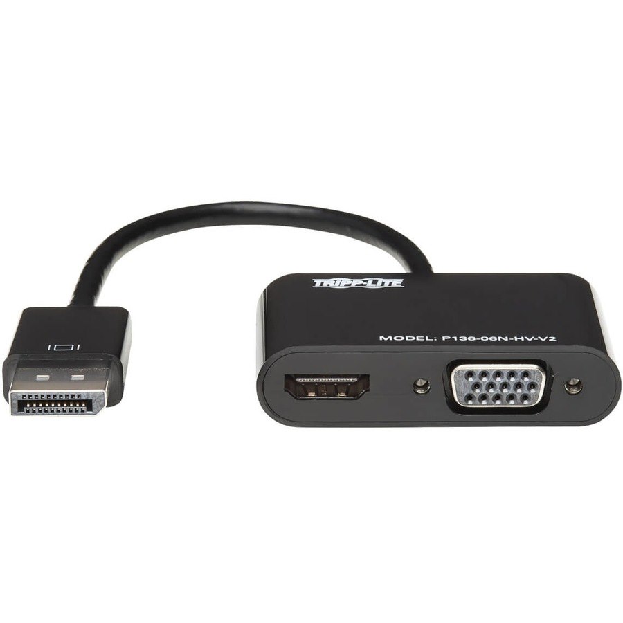 Tripp Lite series P136-06N-HV-V2 15.24 cm DisplayPort/HDMI/VGA A/V Cable