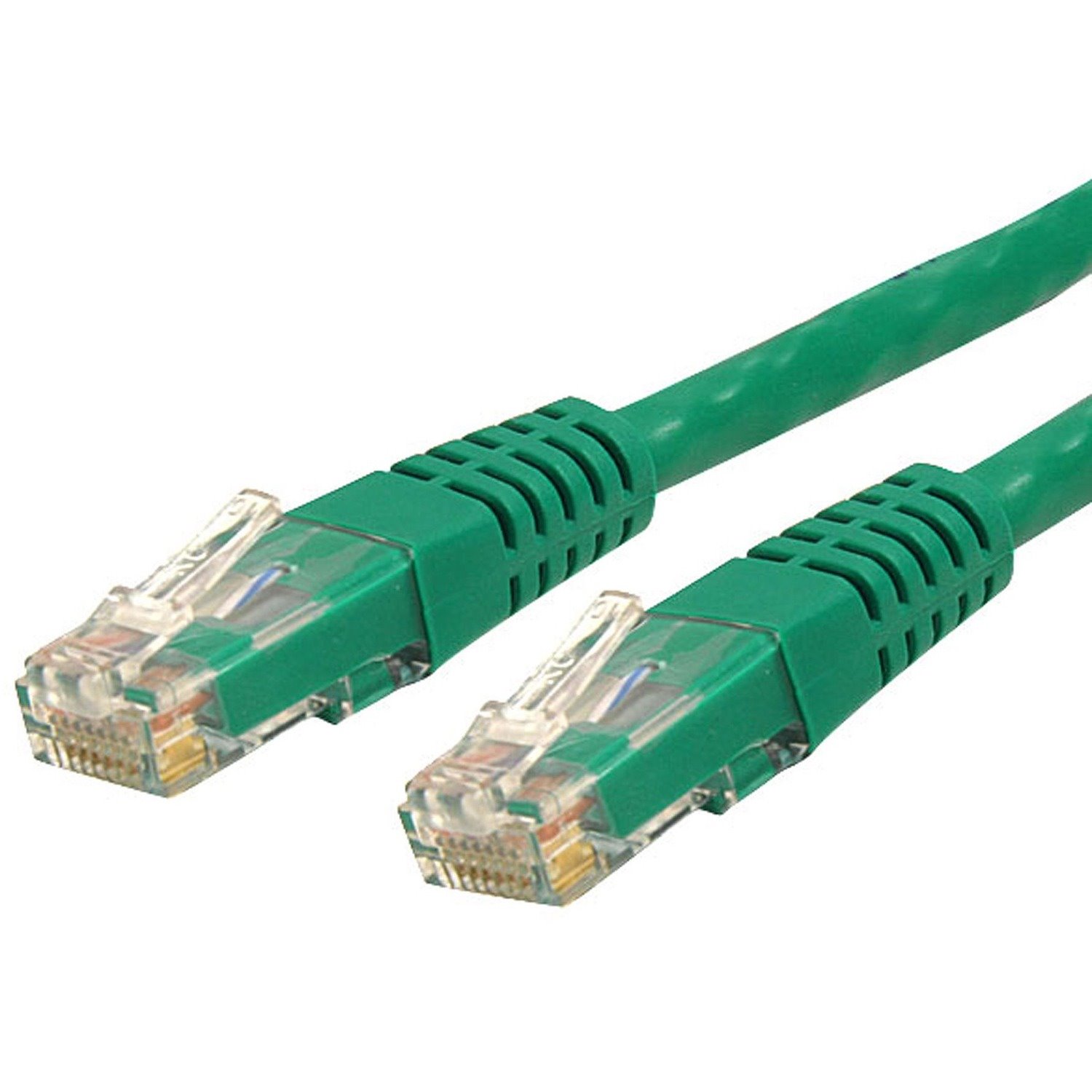 StarTech.com 6ft CAT6 Ethernet Cable - Green Molded Gigabit - 100W PoE UTP 650MHz - Category 6 Patch Cord UL Certified Wiring/TIA