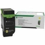 Lexmark Original Laser Toner Cartridge - Single Pack - Return Program - Yellow - 1 Pack