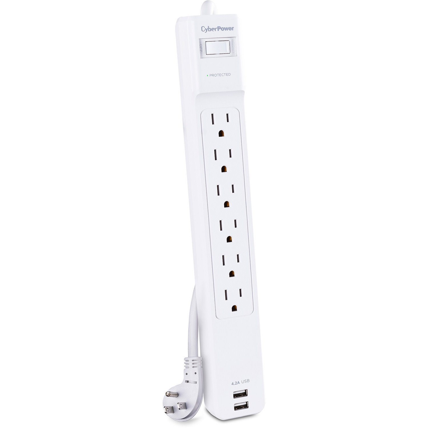 CyberPower CSP606U42A Professional 6 - Outlet Surge with 900 J