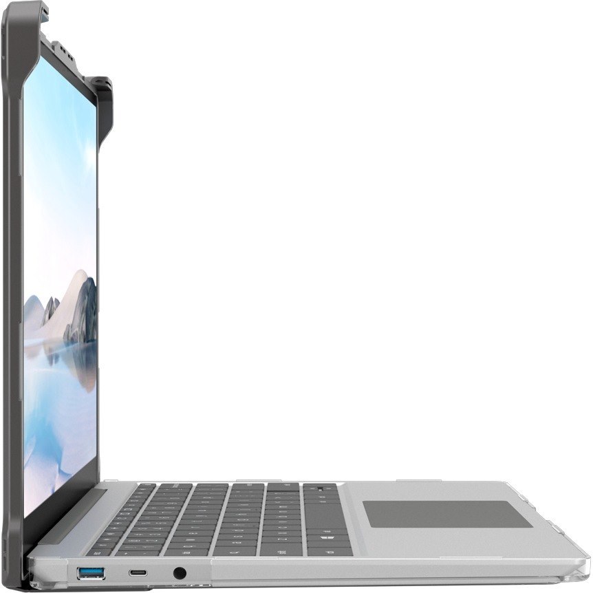 Extreme Shell L for Microsoft Surface Laptop Go Gen 1/2/3 12.4" (Model #1943) (Black)