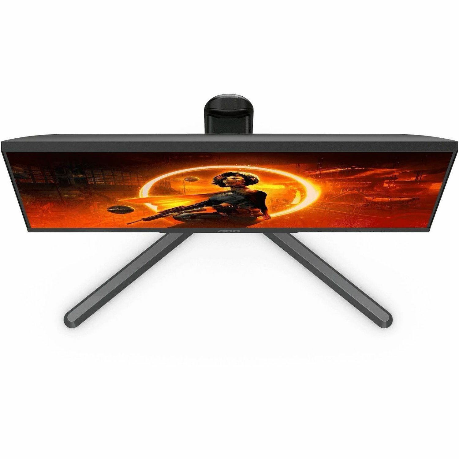 AOC Q27G3ZN 27" Class WQHD Gaming LED Monitor - Black, Red