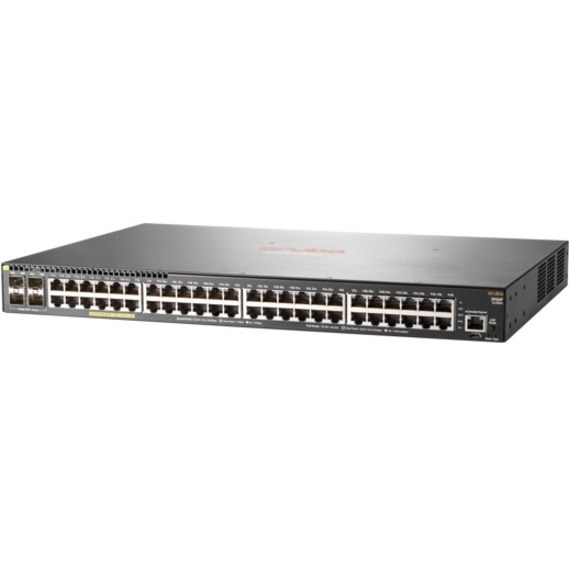 HPE 2930F 48G PoE+ 4SFP 48 Poorten Beheer mogelijk L3 switch - 10Gigabit Ethernet, Gigabit Ethernet - 10/100/1000Base-T, 10GBase-X