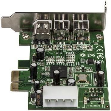 StarTech.com 3 Port 2b 1a LP 1394 PCI Express FireWire Card