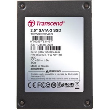 Transcend 64 GB Solid State Drive - 2.5" Internal - SATA (SATA/600)