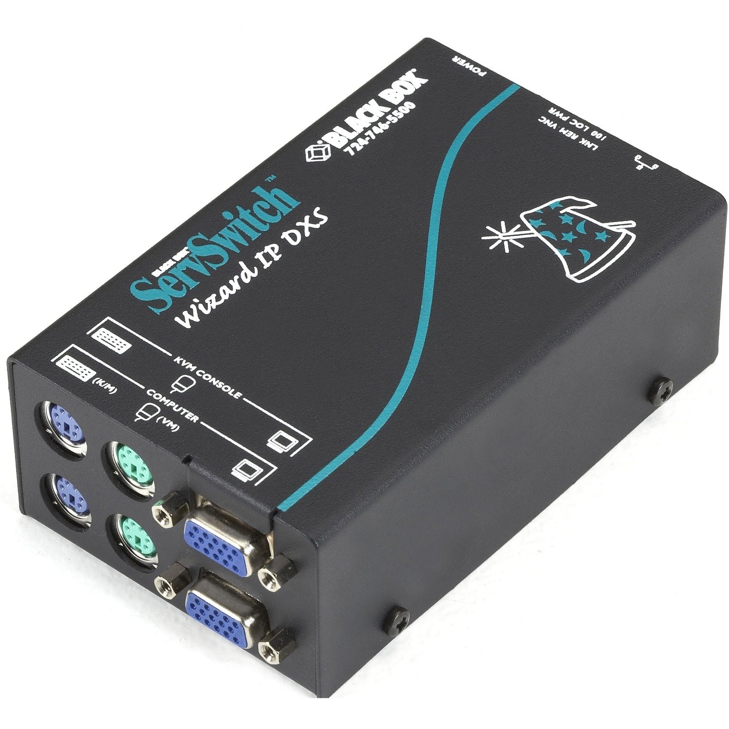 Black Box ServSwitch Wizard IP DXS, Dual Access IP Gateway