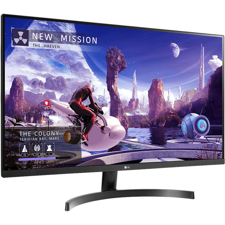 LG 32QN600 32" Class WQHD Gaming LCD Monitor - 16:9 - Textured Black