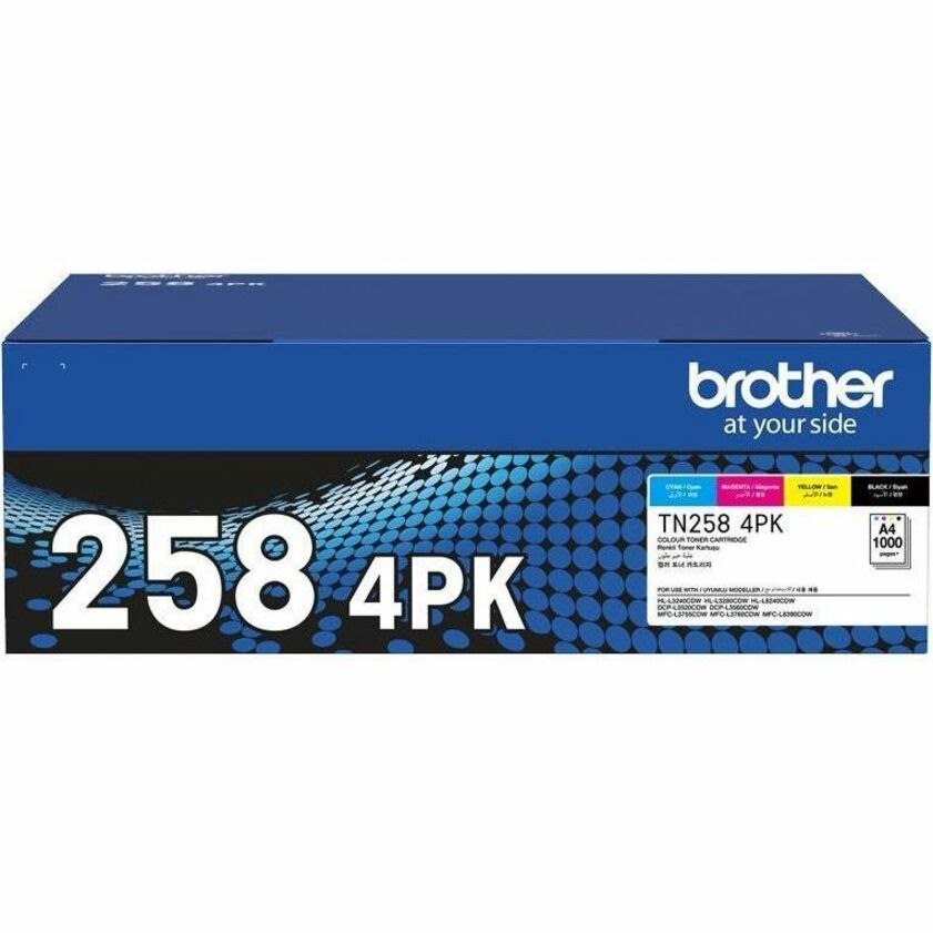 Brother Original Laser Toner Cartridge - Colour - 4 Pack