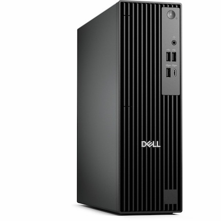 Dell Pro Slim QCS1250 Desktop Computer - Intel Core Ultra 5 235 - vPro Technology - 16 GB - 512 GB SSD - Slim PC - Standard Black
