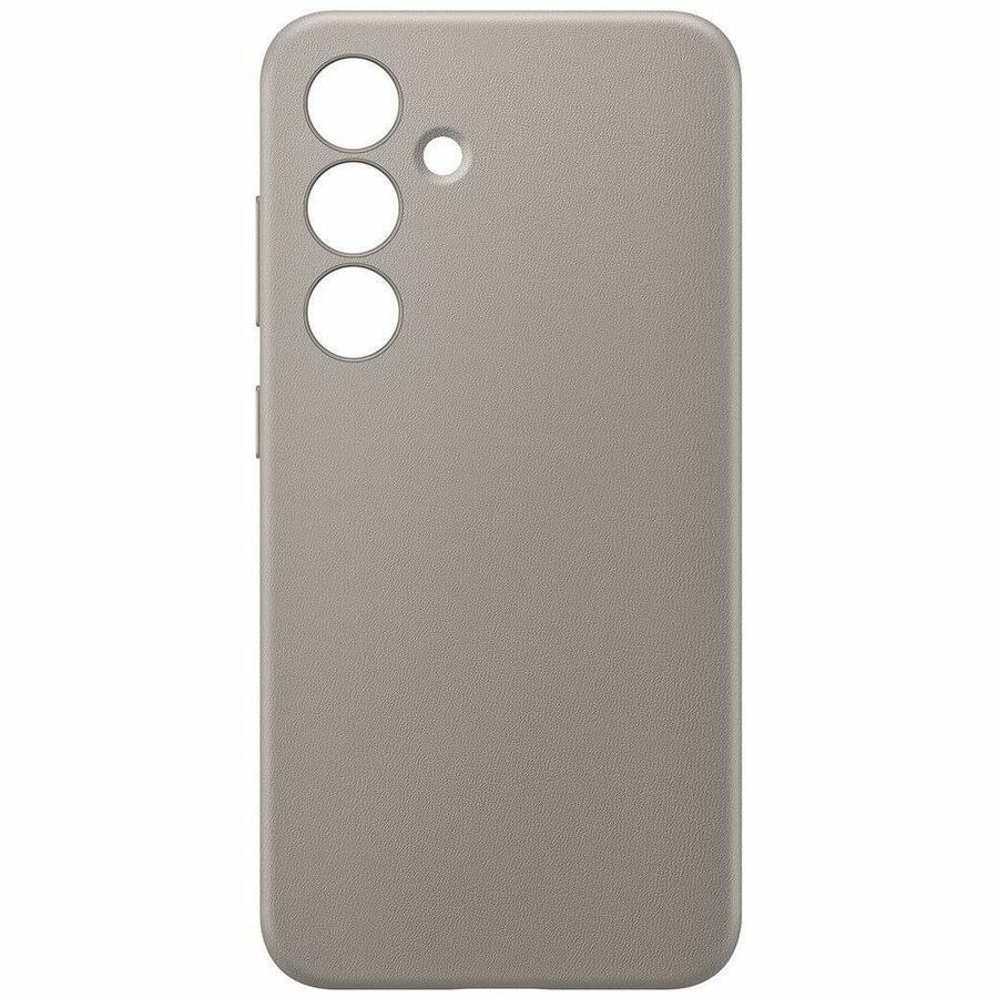 Samsung Vegan Leather Case for Galaxy S24, Taupe