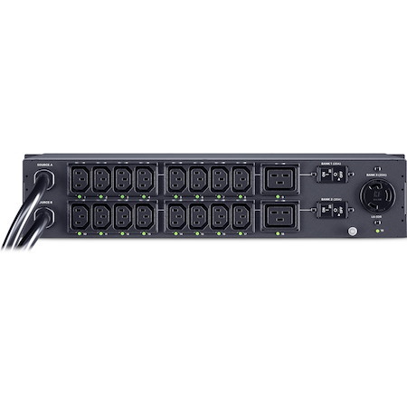 CyberPower PDU44007 Single Phase 240 - 200 VAC 30A Switched ATS PDU