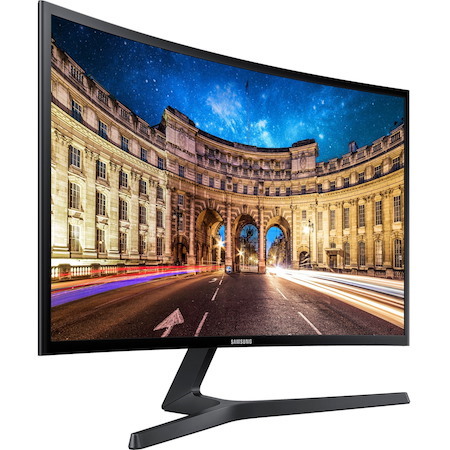 Samsung C27F398 27" Class Full HD Curved Screen LCD Monitor - 16:9 - High Glossy Black