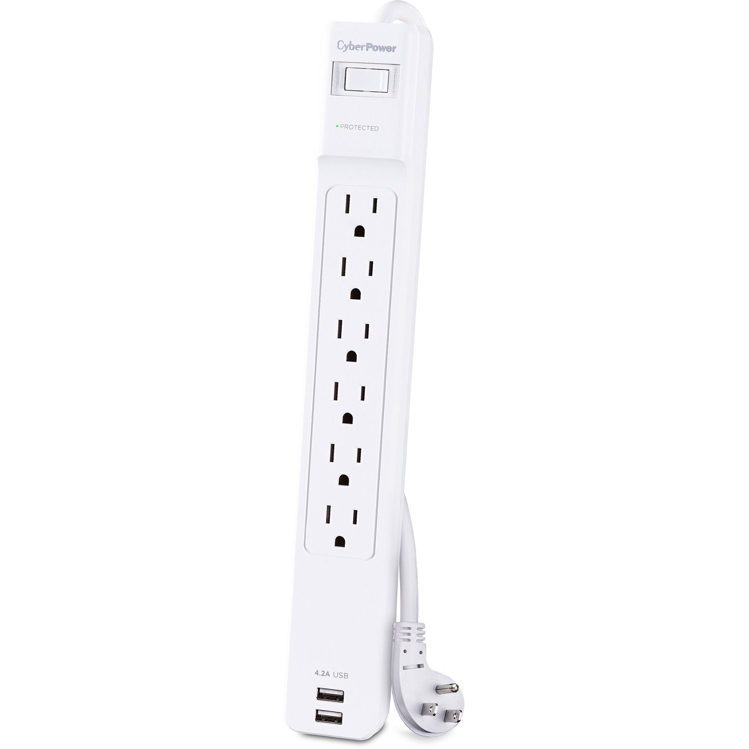 CyberPower CSP606U42A Professional 6 - Outlet Surge with 900 J